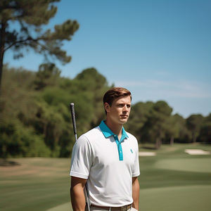 เสื้อโปโลแขนสั้นสำหรับผู้ชายเสื้อโปโลสำหรับใส่วิ่งออกกำลังกาย - Product Image 5