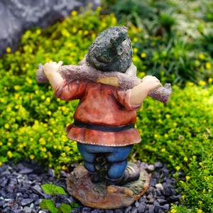 La nuova <span class=keywords><strong>casa</strong></span> dei funghi di Witt presenta uno <span class=keywords><strong>gnomo</strong></span> a fungo luminoso <span class=keywords><strong>gnomo</strong></span> decorato con una statua <span class=keywords><strong>da</strong></span> giardino in resina con ornamento <span class=keywords><strong>da</strong></span> giardino - Product Image 4