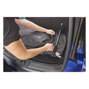 Housse de barbecue noire Traveler (103x58.4x35cm) Nero 7030 Accessoires Premium pour la cuisine en plein air - Product Image 5