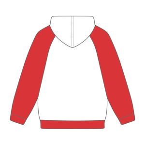 Concienciación sobre el autismo Chenille bordado blanco mangas raglán pulóver Sudadera con capucha Unisex algodón polar sudadera autismo diseño - Product Image 3