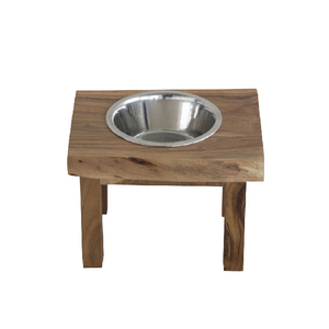 ชามให้อาหารสุนัขเป็นมิตรต่อสิ่งแวดล้อมชามสัตว์เลี้ยงทำจากสแตนเลสทนทานดีไซน์ไม่ลื่น - Product Image 1