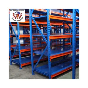 Precio al por mayor Industrial Boltless Storage Medium Duty Racking 5 Tier para Warehouse Made In Vietnam