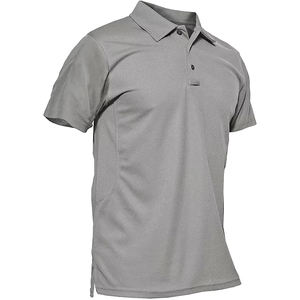 Polo de secado rápido para hombre, camiseta de golf táctica de rendimiento, camiseta de manga corta, Camiseta de piqué, Polo de secado rápido para hombre - Product Image 3