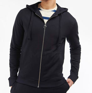 Sudadera con capucha y cremallera personalizada para hombre: algodón Premium, ajuste informal, sudadera suave y cómoda con cremallera - Product Image 5