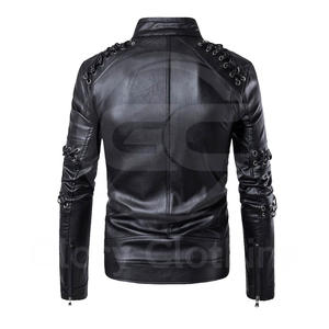 Veste en cuir pour homme automne-hiver, veste en cuir pour homme de la meilleure qualité, veste en cuir véritable pour homme, fabriquée au Pakistan, vestes pour homme - Product Image 2