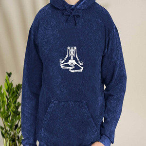 วินเทจขนาดใหญ่Hoodiesสําหรับผู้หญิงPulloverธรรมดาผ้าฝ้ายHoodieเปล่าBaggy Dropไหล่เสื้อหลวมFit Top Hoodies - Product Image 3