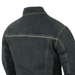 Chaqueta vaquera elegante al por mayor para hombre chaqueta vaquera cálida de invierno con personalización a la venta - Product Image 6
