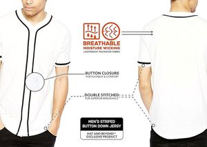 Camiseta de Béisbol Personalizada para Hombre, 100% Poliéster, de Alta Calidad, con Rayas Sublimadas, Color Morado, Jersey de Béisbol para Niños - Product Image 4