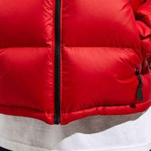 Chaquetas de hombre personalizadas con cremallera, ligeras, al por mayor, chaqueta de burbuja para hombre, chaqueta acolchada con parche de logotipo de poliéster personalizado para hombre - Product Image 4