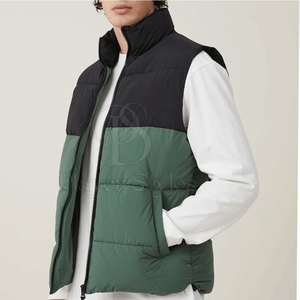 Vente chaude de haute qualité hommes hiver laine doudoune veste col montant à capuche toile tissu nouvel état - Product Image 1