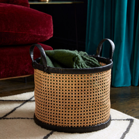 Paniers de rangement en osier faits à la main, design Unique, panier naturel en rotin, tailles personnalisables, fabriqué au Vietnam