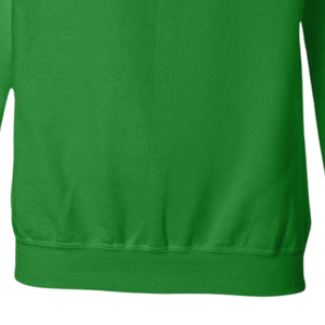 Sudadera Personalizada AKA con Cuello Redondo en Verde Kelly y Letras Griegas en Rosa, Sudadera de Felpa para Hermandad - Product Image 4