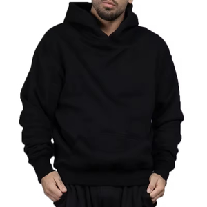 Sudadera con Capucha Extra Grande de Moda Urbana, Estilo Holgado, de Algodón, para Gimnasio, Corte Cuadrado, para Hombre, Producto Nuevo 2026 - Product Image 1