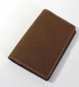 Look Vintage brun en cuir véritable odeur et se sent cousu à la main Journal avec fil ciré lourd plus fort point cadeau - Product Image 3