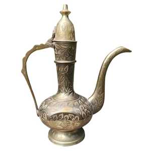 Aftaba en laiton de haute qualité avec gravure, finition polie pour l'eau potable, aftaba en laiton vintage, ustensiles de cuisine - Product Image 3