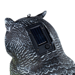 Ahuyentador de Aves Solar TG71190, Disuasor de Ratones y Aves con Sonido, Cabeza LED Brillante, Repelente de Animales de Plástico para Murciélagos - Product Image 5