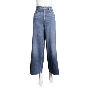 Nuevo estilo, pantalones vaqueros informales con estampado Digital para mujer, pantalones vaqueros ajustados de cintura alta azul medio con cremallera de alta calidad, pantalones/pantalones elegantes para mujer - Product Image 1