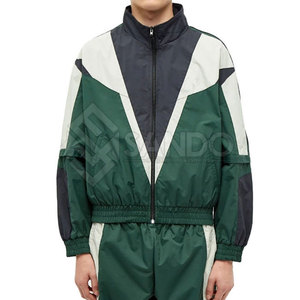 ชุดลำลองกันลมโอเวอร์ไซส์วัสดุทนทานพร้อมฝาปิดเอวยางยืดลายทึบ - Product Image 2