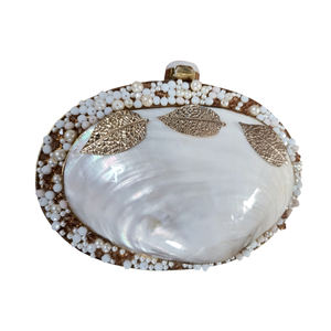 Embragues de noche de diseñador artesanales estilo Vintage de lujo con piedras de cristal latón elegancia pura cada detalle bolsos de noche - Product Image 5