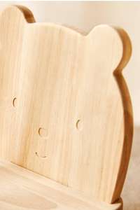 เก้าอี้ไม้ดีไซน์ใหม่สำหรับเด็ก เก้าอี้เด็กทรงหมี รับผลิตตามแบบ OEM ออกแบบเอง ทำด้วยมือในเวียดนาม ขายส่ง - Product Image 6