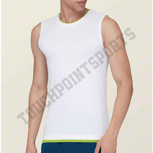 Chaleco de gimnasio para hombre, ropa deportiva sin mangas para Fitness, venta al por mayor - Product Image 5