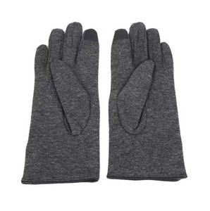 Custom Logo <b>Men's</b> Polar Fleece Touchscreen Winter Gloves for Sports Work Warm Leather Cotton Gloves <b>Cycling</b> Daily Outdoor Use - Product Image 3