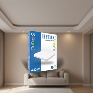 Plafonnier LED carré 40W 300 mm – Produit Premium pour l'éclairage intérieur - Product Image 3