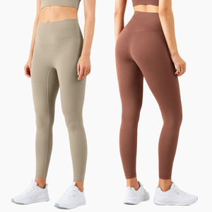 Offre Spéciale dernière conception de Style 100% Polyester femmes Yoga Leggings confortable réglable taille élastique meilleur prix femmes Leggings - Product Image 4