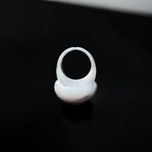 Anillo de Resina Acrílica de Nuevo Diseño y Color, Anillo Ovalado y Cuadrado de Moda para Mujer, Lindo Anillo de Resina - Product Image 5