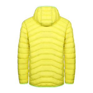 Chaquetas Acolchadas Personalizadas para Invierno, Estilo Urbano, con Cuello Alto y Cierre de Cremallera, Tinte Liso, Servicio OEM, MOQ Bajo - Product Image 3