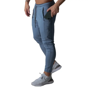 กางเกงสลิมฟิตสำหรับผู้ชายกางเกงพิมพ์ลายดิจิทัล, กางเกงวิ่งขายาวถึงข้อเท้ามีเชือกผูกเอว - Product Image 6