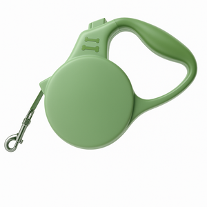 Großhandel anpassbare 3M reflektierende feste Nylon Haustier Leine drahtlose automatische einziehbare Niet Dekoration Mode mittlere Hunde - Product Image 3