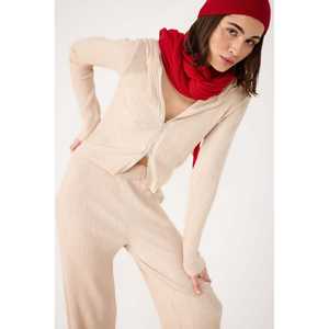 Cárdigan con capucha y cremallera - Product Image 2