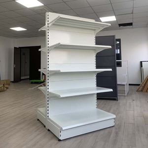 Estante de supermercado de acero a precio de fábrica Xingye, estantes de góndola usados giratorios fijos de doble cara de metal de alta calidad - Product Image 5