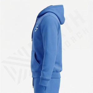 Ensemble de survêtement décontracté unisexe de sport personnalisé de qualité supérieure, 2 pièces, shorts, survêtement de jogging, ensemble de fitness athlétique pour la course à pied - Product Image 3