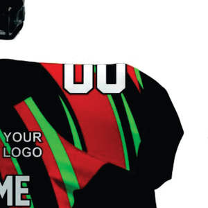 Conjunto de Uniforme de Fútbol Americano para Hombre, Personalizado, Transpirable, de Sarga Resistente, Ropa de Entrenamiento, Nombre del Jugador - Product Image 4