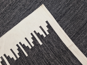 Tapis fait main en coton à tissage plat Tapis moderne de taille personnalisée pour salon chambre à coucher - Product Image 5