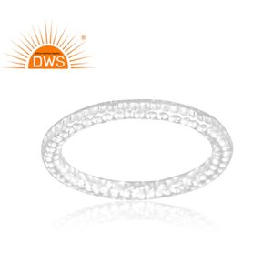 Hot Selling Fine Sterling Silver Band <b>Ring</b> Custom Jewelry For Women Gift For Her <b>Dainty</b> Collection Classic Collection - Product Image 2