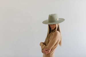 Felt Witch Hat Foldable Women Candy Color Cotton Knit Witch Hat for Festival Decoration Party Cosplay Wizard Witch Hat - Product Image 2