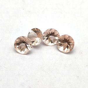 มอร์แกนไนท์ลูกพีชธรรมชาติตัดขนาด9มม. อัญมณีหลวม2.65 - Product Image 3