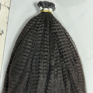 VQ Hair estilo europeo ITip queratina preadherida extensiones de cabello Remy recto de alta calidad máquina de cabello humano vietnamita Doble - Product Image 1