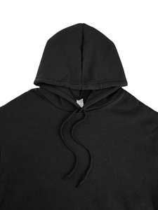Sudadera con capucha de invierno premium para hombre, tejido de punto grueso 100% algodón forrado - Product Image 4