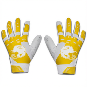 Gants de frappe de baseball personnalisés en gros avec logo, durables, antidérapants, équipement de performance, tailles adultes et jeunes, gants de frappe de softball - Product Image 1