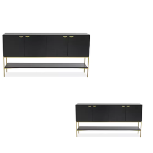 Buffet Jemima Buffet classique et élégant de style moderne avec espace de rangement de qualité supérieure pour la décoration du salon - Product Image 4