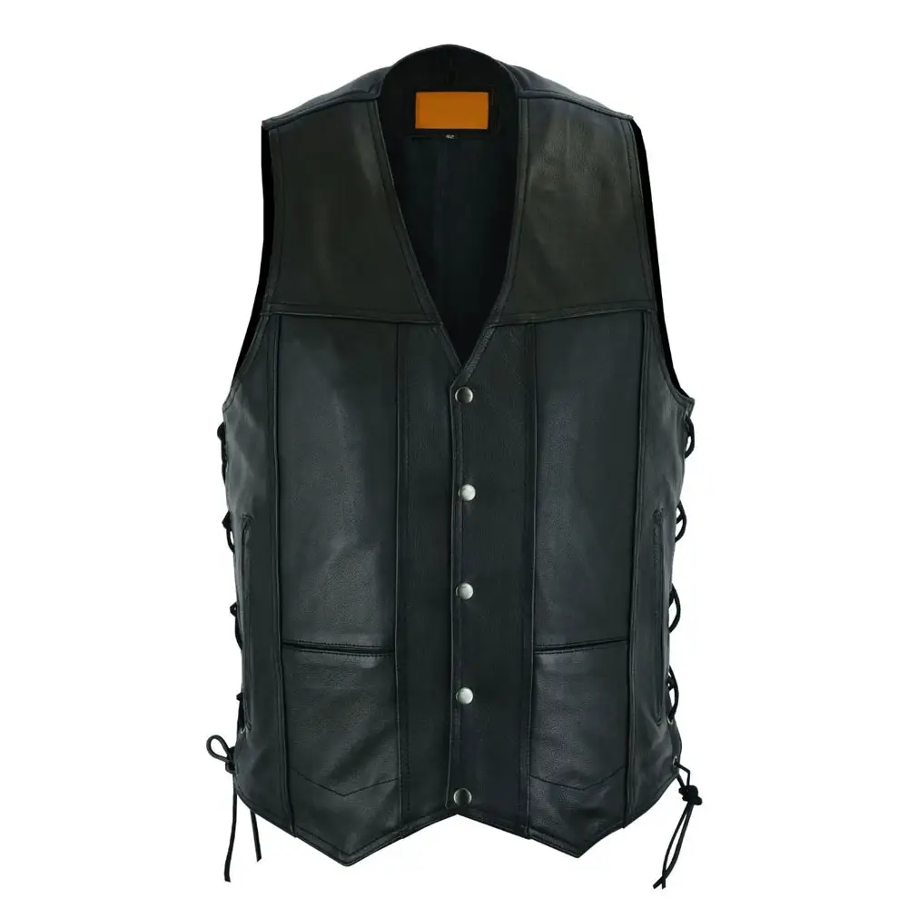 Classic Suede Cowboy Vest With Fringe | Fringe Vest Leather Brown Suede Cowboy Vests Western Style