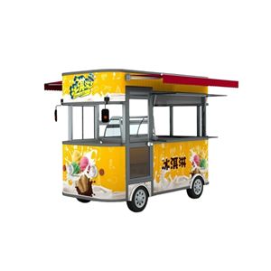 Camion de restauration électrique à haut rendement énergétique avec batterie à longue durée de vie Cuisine complète et rangement pour les opérations commerciales des camions de restauration - Product Image 1