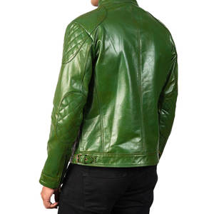 Chaqueta de cuero de piel de oveja para hombre de alta calidad, diseño suave transpirable cálido para invierno, Otoño, ropa de moda para exteriores - Product Image 6