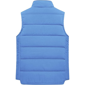 Chaquetas personalizadas informales sin mangas con cuello levantado chaquetas cálidas de invierno hinchadas - Product Image 2