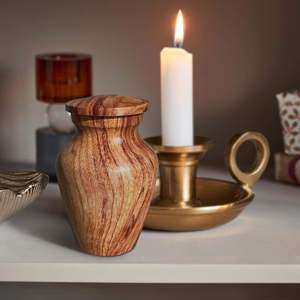 Small Urn for Human <b>Ashes</b> Mini <b>Ashes</b> Keepsake for Adult Metal for <b>Dogs</b> Cremation for Pet <b>Ashes</b> - Product Image 5