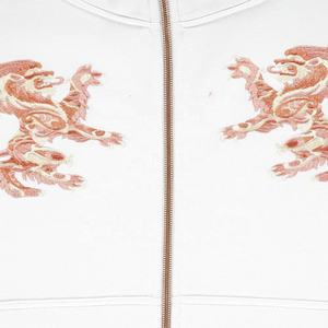 Sweat-shirt à capuche décontracté pour homme, grande taille, fermeture éclair complète, cordon de serrage, couleur de Collision, manches longues, confortable, tunique - Product Image 3